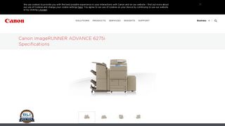 
                            11. Canon imageRUNNER ADVANCE 6275i -Specifications - Office Black ...