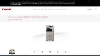 
                            10. Canon imageRUNNER ADVANCE C3325i -Specifications - Office ...