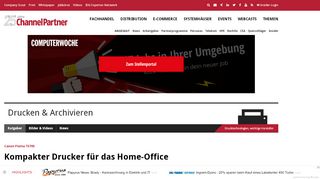 
                            11. Canon Pixma TS705 : Kompakter Drucker für das Home-Office ...