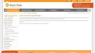 
                            12. Canon Universal Login Manager | Bryan S Ryan