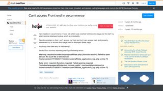 
                            9. Can't access Front end in oscommerce - Stack Overflow