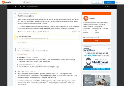 
                            12. Can't browse stores : taobao - Reddit