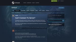 
                            2. Can't Connect To Server? :: Elsword General Discussions
