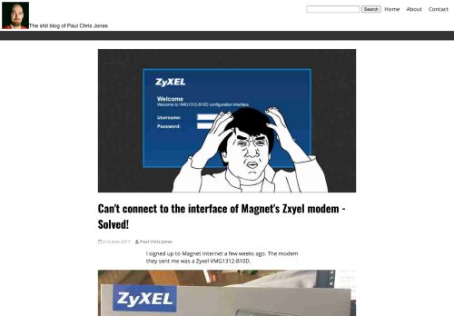 
                            5. Can't connect to the interface of Magnet's Zxyel modem – Solved ...
