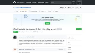 
                            11. Can't create an account, but can play levels · Issue #204 · Cvolton ...