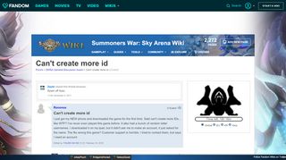 
                            10. Can't create more id | Summoners War Sky Arena Wiki | FANDOM ...