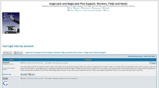 
                            8. Can't get into my account. | magicJack and MagicJack Plus Support ...