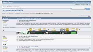 
                            4. Can't get into Yobit account, HELP - Bitcointalk