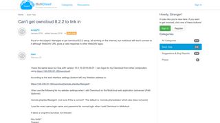 
                            9. Can't get owncloud 8.2.2 to link in — Multcloud