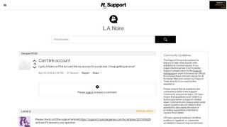 
                            3. Can't link account - Rockstar Games Customer Support