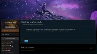 
                            1. Can't log in after patch. - Boards - League of Legends