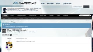 
                            9. Can't log in again - Page 2 - Nintendo Switch Bugs - Warframe Forums
