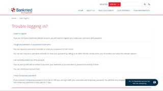 
                            3. Can't log in? - Bankmed