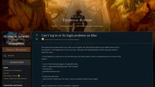 
                            12. Can't log in or fix login problem on Mac - EUW boards - League of ...