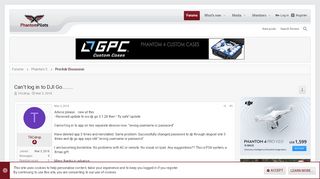
                            4. Can't log in to DJI Go........ - Phantom Pilots