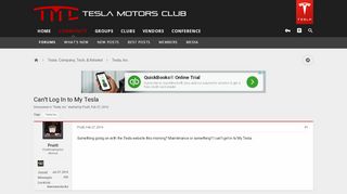 
                            7. Can't Log In to My Tesla | Tesla Motors Club