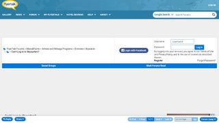 
                            5. Can't Log in to Skysurfers? - FlyerTalk Forums