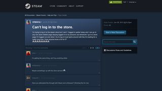 
                            11. Can't log in to the store. :: Help and Tips - Steam Community