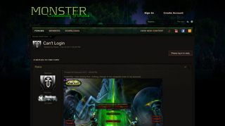 
                            5. Can't Login - Answered! - Monster WoW Forum