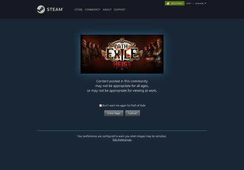
                            6. Can't login at start (unplayable) :: Path of Exile ... - Steam Community