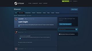 
                            6. cant login :: Elsword General Discussions - Steam Community