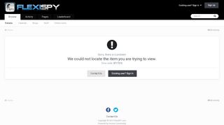 
                            7. Can't login - FlexiVIEW Feedback - FlexiSPY Community