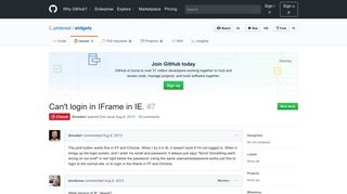 
                            12. Can't login in IFrame in IE. · Issue #7 · pinterest/widgets · GitHub