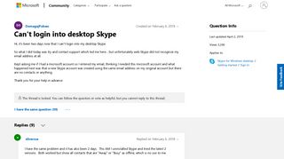 
                            9. Can't login into desktop Skype - Microsoft Community