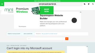 
                            4. Can't login into my Microsoft account - Android Forums at ...