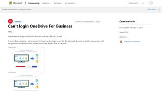 
                            7. Can't login OneDrive For Business - Microsoft Community