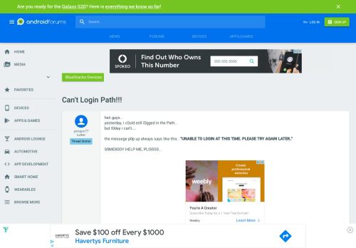 
                            3. Can't Login Path!!! - BlueStacks Devices | Android Forums