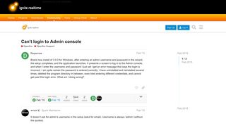 
                            4. Can't login to Admin console - Openfire Support - Ignite Realtime ...