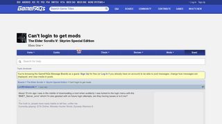 
                            10. Can't login to get mods - The Elder Scrolls V: Skyrim Special Edition ...