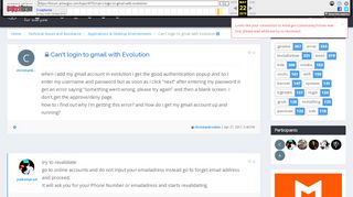 
                            12. Can't login to gmail with Evolution | Antergos Community Forum