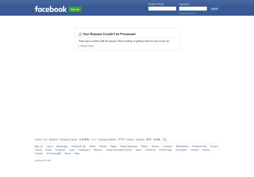 
                            6. Can't login to GSC Website? | Facebook
