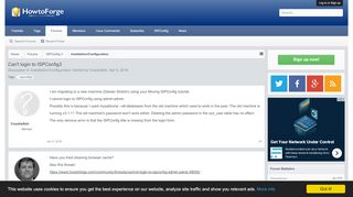 
                            1. Can't login to ISPConfig3 | Howtoforge - Linux Howtos and Tutorials