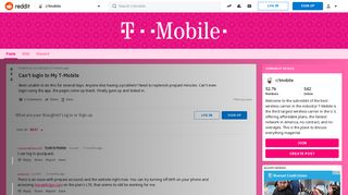 
                            11. Can't login to My T-Mobile : tmobile - Reddit