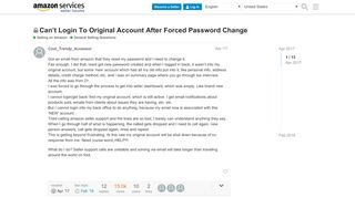 
                            6. Can't Login To Original Account After Forced Password Change ...