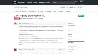 
                            8. Can't login to phpmyadmin · Issue #72 · WPN-XM/WPN-XM · GitHub