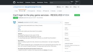 
                            9. Can't login to the play game services - RESOLVED · Issue  ...