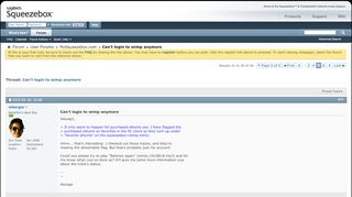 
                            12. Can't login to wimp anymore - Page 5 - Slimdevices Forum. - Logitech