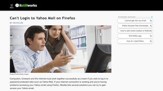 
                            10. Can't Login to Yahoo Mail on Firefox | It Still Works