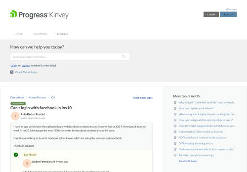 
                            13. Can't login with facebook in ios10 : Kinvey Customer Support Portal