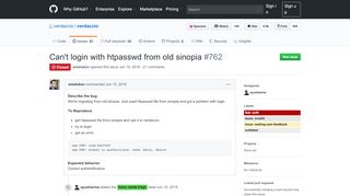 
                            3. Can't login with htpasswd from old sinopia · Issue #762 · verdaccio ...