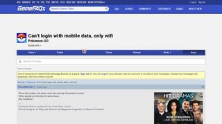 
                            4. Can't login with mobile data, only wifi - Pokemon GO Message Board ...