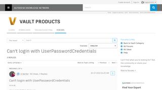 
                            12. Can't login with UserPasswordCredentials - Autodesk Community ...