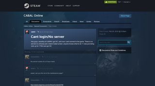 
                            7. Cant login/No server :: CABAL Online General Discussions