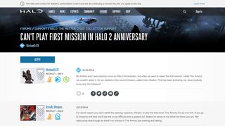 
                            4. Can't Play First Mission in Halo 2 Anniversary | Halo: The Master ...