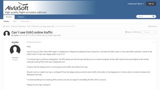 
                            10. Can´t see IVAO online traffic - EFB v1 (Read only, no longer ...