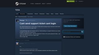 
                            2. Cant send support ticket cant login :: TERA General Discussions